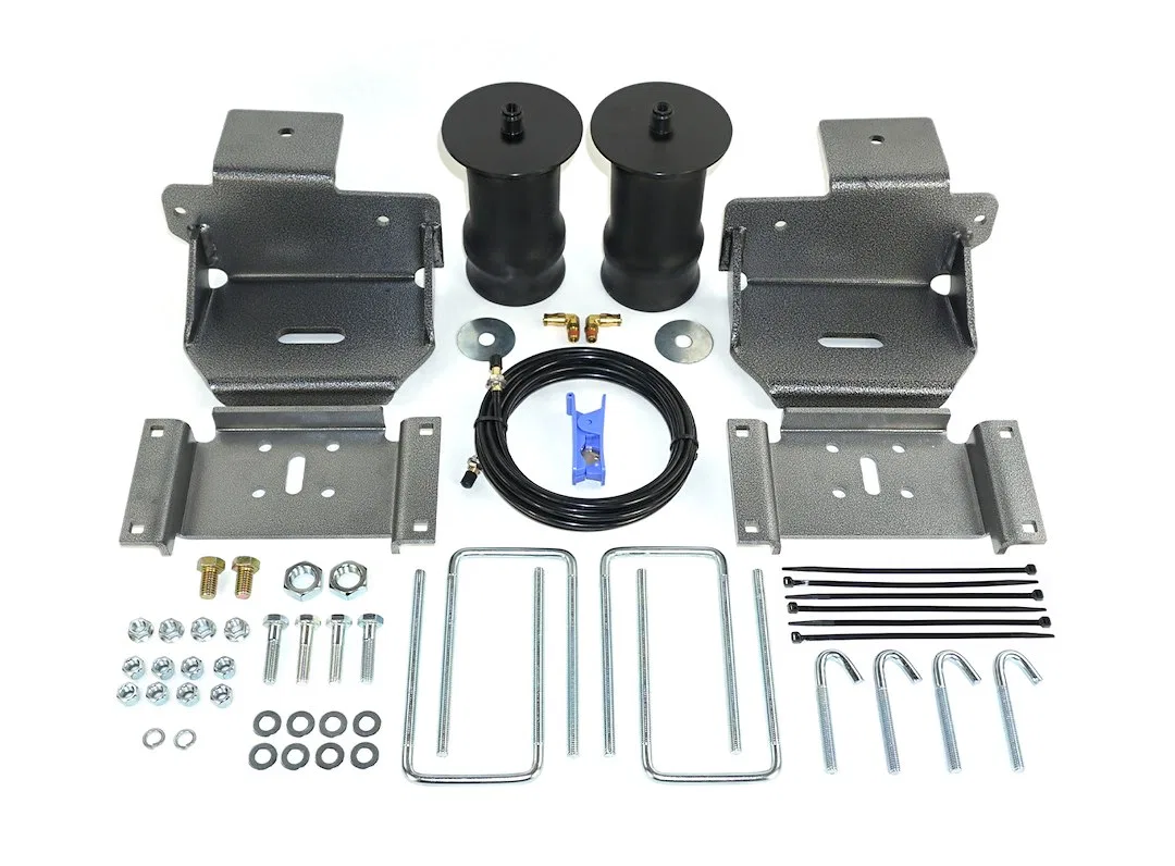 HP10212 – PACBRAKE Helper Spring Kit, Air Spring Frame Mount Up To 5000 Pound Load Capacity Air Adjustable From 5 To ...